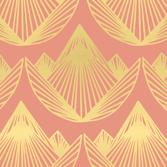 Lotus Coral Gold
