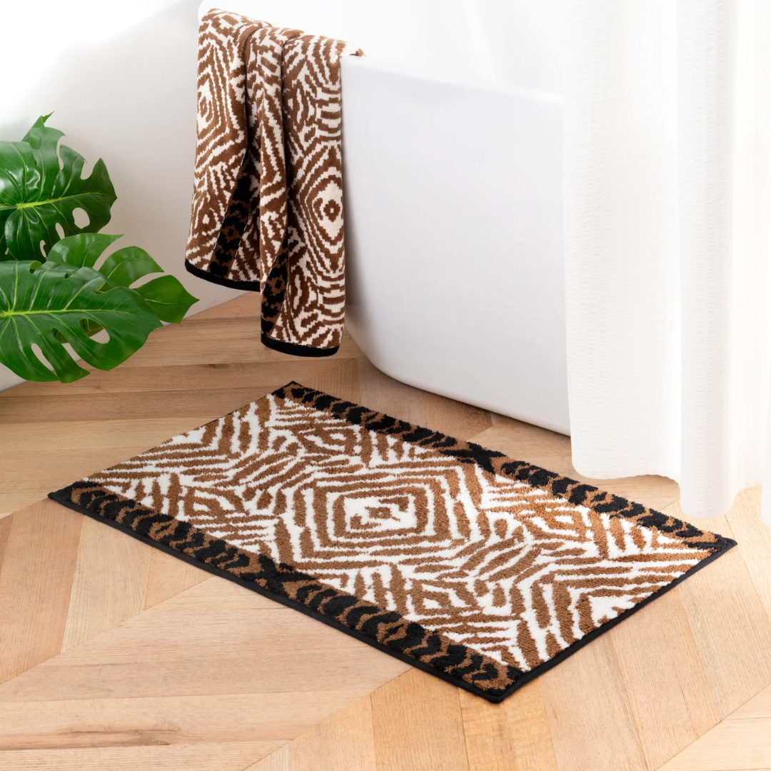 FCRB BRISTOL TIGER SMALL RUG MAT ブラック fcrb_220128_brown.jpg