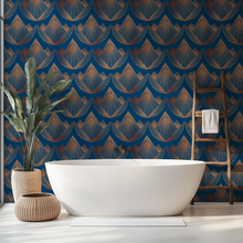 Lotus Teal Copper