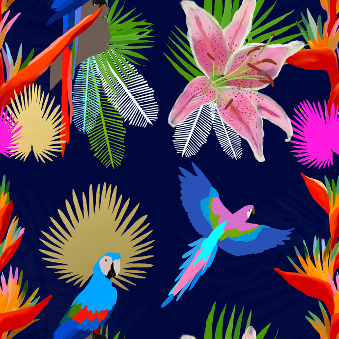 Like Paradise Blue Gold