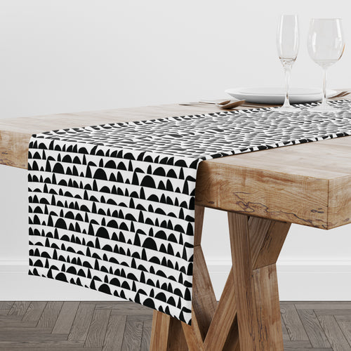 Humpday White Table Runner