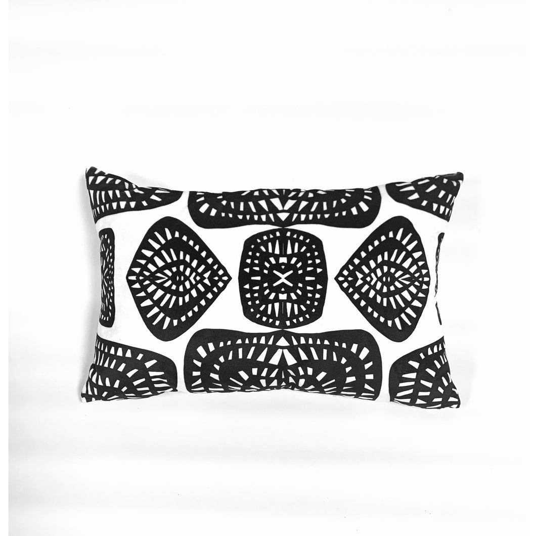 Tribe Velvet Lumbar Pillow