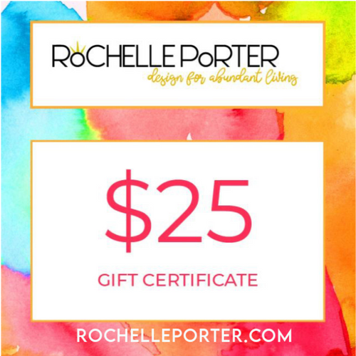 Rochelle Porter $25 Gift Certificate