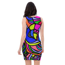 It's a Colorful Whirled Bodycon Dress