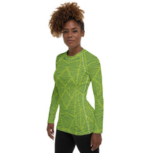 Peridot Women's Long Sleeve Fitted Top