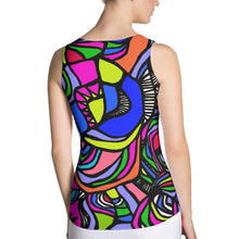 It's a Colorful Whirled Tank Top