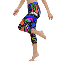 It's a Colorful Whirled Capri Leggings