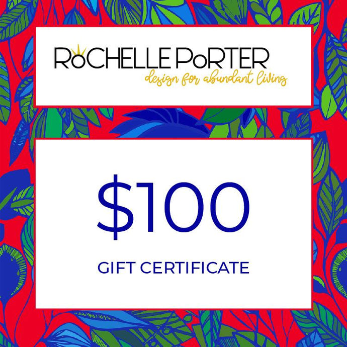 Rochelle Porter $100 Gift Certificate