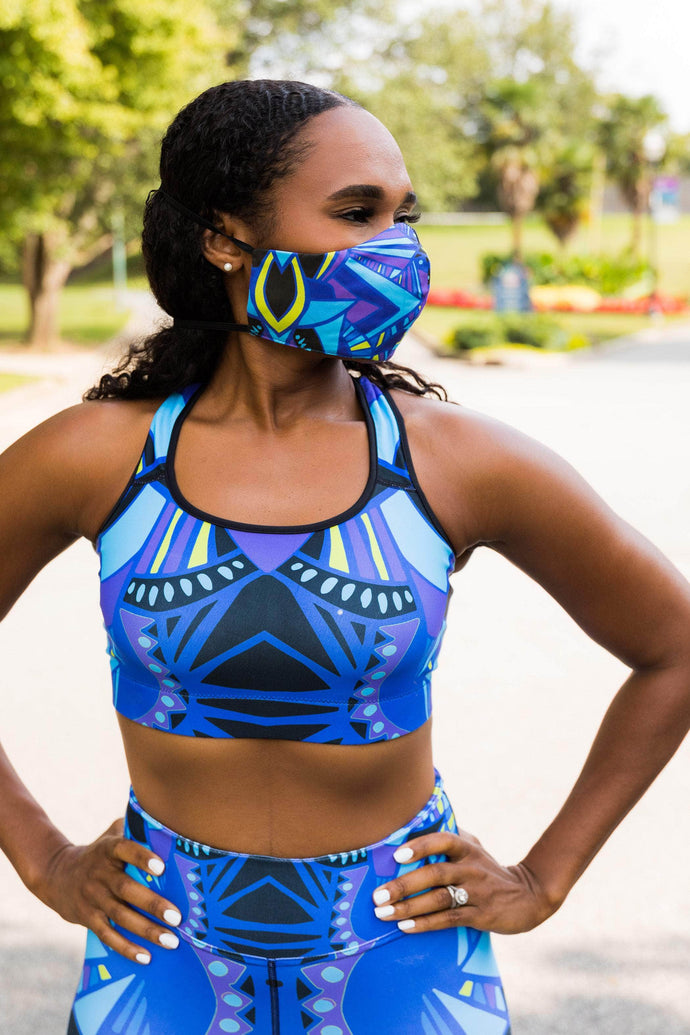 Wakanda for Now Classic Sports Bra – Rochelle Porter Design