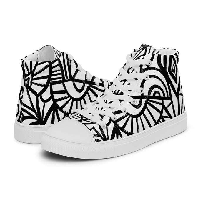 Graf Women's High Top Canvas Sneakers