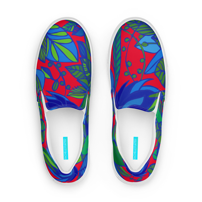 Medusa pop slip on top sneakers