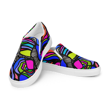It's a Colorful Whirled Women's Slip On Sneakers
